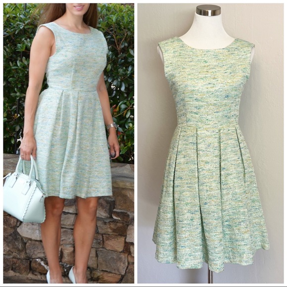 •PAPER CROWN• Anthropologie Parkside Tweed A-Line Dress - Picture 15 of 15
